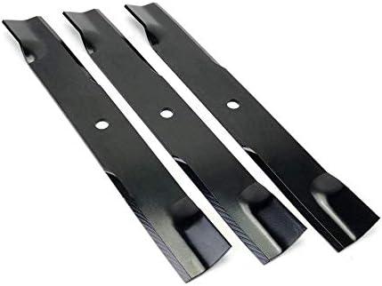 3 Blades Fits Hustler 54" Raptor SD Fastrak Super Z Replaces 797696 601124