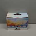 [Auto Focus/Keystone] Mini Projector with WiFi and Two-way Bluetooth, VIZONY Native 1080P Projector 4K Support w/50%Zoom/4P4D, Full Sealed, 450ANSI Portable Home Movie Projector (Gold White)