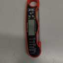 Meat Thermometer Digital - Instant Read Waterproof Food Thermometer with Backlight for Cooking, Grill, Candy, Kitchen & Stocking Stuffers for Men - Red