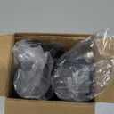 Electric Salt and Pepper Grinder Set - Rechargeable Automatic Salt and Pepper Shakers, Kitchen Appliances with External Adjustable Coarseness, Larger Hopper for Cooking, Home Gifts(2 Pack,Black/Black)