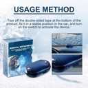 3 x 2PCS Electromagnetic Snow Removal, Anti-Freeze Electromagnetic Car Snow Removal Device, Electromagnetic Wave Anti Freezing and Snow Removal Device, Potable Snow Removal Device