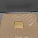 Mocado Travel Makeup Case with Lighted Mirror, Makeup Box with 8 Makeup Brushes and 10x Magnifying Mirror,Cosmetic Case Adjustable Brightness Makeup Train Case with Makeup Brushes Divider(Black)