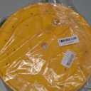 2Pcs Round Planter Insert, 10" Orange Planter Insert, Durable Plastic Disk with Drainage Holes for Place Inside Planters to Use Less Potting Soil for Tall Flower Pots Plant Containers (13inch)