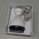 Lymphatic Drainage Massager & Anti Cellulite Massage Tool, Helps Reduce Stretch Marks & Cellulite, for Legs, Arms & Belly, Body Sculpting Machine with Microcurrent & Red-Light & Heat & Vibration (White)