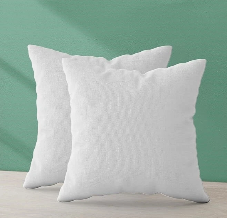 Haiyang Home Textile Hypoallergenic Throw Pillow 20 x 20 inches -True White