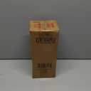 32oz Glass Tumbler with Straw & Bamboo Lid with Silicone Sleeve, Reusable Boba Smoothie Cup Iced Coffee Tumbler, Fits Cup Holder, Glass Water Bottle, BPA Free Beer Mug & Stein White.