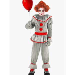 Morph Scary Clown Costume - Boys' Scary Clown Halloween Costume XL