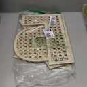 Playroom Decor Rattan Letters Set 12 x 15 Boho Wall Signs for Bedroom Large Wooden Rattan Letters for Toddler Girls Boys Playroom Art Nursery Room Decorations(Play)