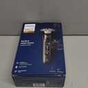 Philips Norelco Shaver i9000, Wet & Dry Electric Shaver, Ink Black, SenseIQ Technology, Triple Lift & Cut System, 360 Rotating Dual SteelPrecision Precision Blades, Nose Trimmer, Model X9000/90