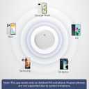 Air Smart Tracker Tag for Android, Item Locator Key Finder Works with Find Hub App, Luggage Tracker for Keys, Wallet, Suitcase, IP67 Waterproof, Compatible with Galaxy & Pixel Android Phone