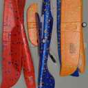 3 Pack Airplane Launcher Toy, 12.6" Foam Glider Led Plane, 2 Flight Mode Catapult Plane for Kids Outdoor Sport Flying Toys Gifts for 3 4 5 6 7 8 9 10 12 Year Old Boys Girls (Red&orange&blue)