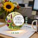 3 x Christmas Ornaments, Going Away, Goodbye, Farewell Gifts for Coworkers - Retirement, Coworker Leaving Gifts for Women, Men - Leaving Job, Moving Away Presents for Friends, Boss, Work Bestie - Design I