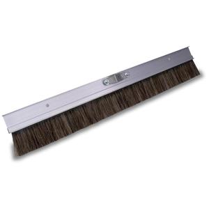 MARSHALLTOWN Aluminum Backed Concrete Broom, Horsehair Broom, 48-inch, Clevis Handle Bracket, Made in the USA, 428HH