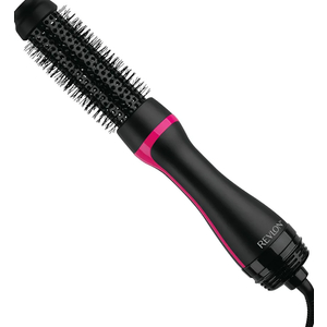 REVLON One-Step Root Booster Hot Air Brush Styler and Dryer, Revive Styles and Add Volume to hair with this Dryer Brush, 1 ½ inch Barrel (Black)