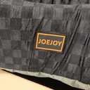 JOEJOY Dog Car Seat for Medium/Large Dogs - Reversible Dual-Sided Travel Dog Car Bed with Memory Foam, Washable Pet Booster Seat for Do gs up to 55 lbs or 2 Small Dogs, 2 Safety Leashes, Grey