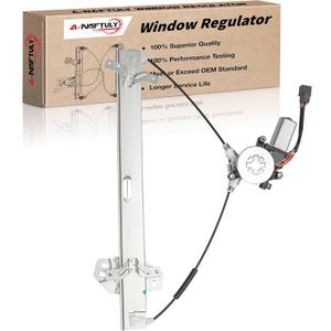 741-306 Power Window Regulator with Motor Assembly Front Left Driver Side Compatible with 2003 2004 2005 2006 2007 Honda Accord Sedan 4-Door Window Lift Regulator