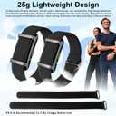 Smart Bracelet Fitness Trackers for Men Women, Smart Watch 24/7 Heart Rate Sleep Stress HRV Monitor, 170+ Sports Modes, 2 Bands, Free APP