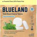 BLUELAND Toilet Bowl Cleaner Tablets. Peppermint Eucalyptus Scent. 30 Tablets.