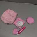 ULOVEME Kids Real Makeup Kit for Girls with Fluffy Purse - Real, Non Toxic, Washable Make Up Toy - Umicorn Toys Gift for 3 4 5 6 7 8 Years Old Girls Birthday (Pink Umicorn)