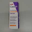 CeraVe Vitamin C Serum with Hyaluronic Acid, Skin Brightening Serum for Face with 10% Pure Vitamin C, Fragrance Free, 1 Fl. Oz