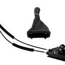 1J0711061C Manual 5 Speed Transmission Shifter Cable W/Linkage Assembly Fit for Volkswagen JETTA BEETLE Golf GTI 1998-2005 for Audi TT 2000-2006 Replace# 1J0711266E 1J0711266