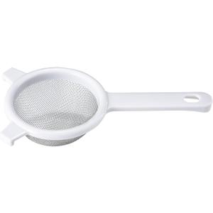 Chef Craft Classic Stainless Steel Mesh Strainer, 4 inches in diameter, White
