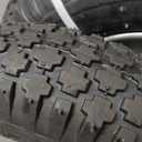 4.80/4.00-8" Tire, 16" Pneumatic Wheelbarrow Tire and Wheel with 5/8" Bearings (Extra 3/4") and 3" Centered Hub for Wheelbarrow/Garden Carts/Hand Truck/Yard Wagon Dump Cart (2-Pack)