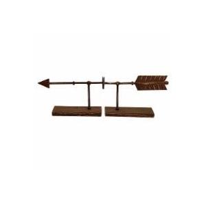 HD Designs Iron Arrow Bookends, 2 pc