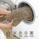 Bcoimo Bathroom Rugs 24x17, Bath Mats for Bathroom Non Slip with Rubber Backing,High Absorbent Microfiber Bath Rugs Quick Drying, Machine Washable, Durable Decor