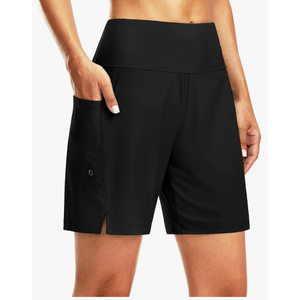 G Gradual Women's 7" Long Swim Board Shorts High Waisted Quick Dry Beach Swimming Shorts for Women with Liner Pockets XL G Gradual Women's 7" Long Swim Board Shorts High Waisted Quick Dry Beach Swimming Shorts for Women with Liner Pockets XL