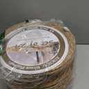 13 Inch Placemats Set of 24, Boho Round Woven Place Mats for Dining Table Decor, Rustic Jute Chargers for Dinner Plates, Outdoor Patio, Farmhouse Wedding, Water Hyacinth Wicker Rattan Braided Placemat