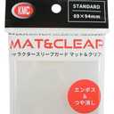 KMC Character Guard Mat and Clear Standard Oversized Card Sleeves [10 Packs]