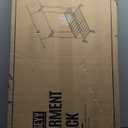 Heavy Duty Clothes Rack, Rolling Clothing Rack With Shelves Load 620 LBS, Double Rod Clothing Racks for Hanging Clothes, Portable& Adjustable Clothes Rack with Wheels Garment Rack (Sliver)