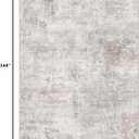 Washable 10x12 Area Rugs for Living Room: Abstract Modern Home Decor Rug