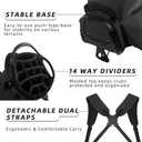 14 Way Golf Stand Bag, Lightweight Golf Bags with Stand for Men and Women