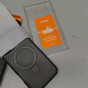 TORRAS Ostand for iPhone 16 Pro Max Case, [Fit for MagSafe][Shockproof Military Grade][Sturdy Kickstand & Ring Holder] Translucent Slim Magnetic Phone Case for iPhone 16 Pro Max 6.9" 2024, Black