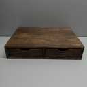 Wooden K Cup Organizer Coffee Pod Storage Box, Coffee Pod and Tea Bag Holder,Kcup Drawer Coffee Maker Stand