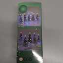 1/12 Scale Dollhouse Christmas Decorations 8inch Pre-Decorated Mini Desktop Christmas Tree, Miniature Wreath, Hats & Scarves Perfect Holiday Accessories for Dollhouse Decor