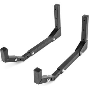 AA Products Inc. Kayak Wall Mount Storage Rack Storage Hanger Foldable Hooks Hanging Wall Frame for Kayaks, Paddleboard and Canoe, Set of 2