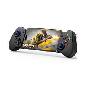 Crotrain Type-C Mobile Gaming Controller for Android & iPhone 16/iPhone 15 Series (USB C) Plug and Play Gamepad with Hall Effect Joysticks/Hall Trigger, for Xbox Cloud Gaming/PS Remote Play/PUBG/CODM