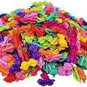 FZBNSRKO 100pcs Color Mini hair Clips,Children's Hairpin for Little Girls(bow tie style)