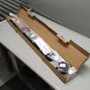 FELIDESIGN Curtain Track, Ceiling Curtain Track for Room Divider, Ceiling Mount Rail Set with Roller Hooks, Black, 9ft - 12ft