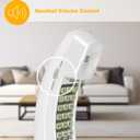 AT&T 210 Basic Trimline Corded Phone, No AC Power Required, Wall-Mountable, White