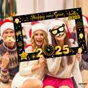 KatchOn New Years Photo Booth Frame - Large 36 Inch | Photo Booth Props for New Years Eve Party Supplies