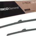 TRICO Diamond 26" + 20" Super Premium Automotive Replacement Windshield Wiper Blades (Set of 2), Passenger and Driver Side All-Weather Beam Wiper Blades for Select Vehicle Models (26" + 20" Pair Pack)
