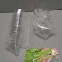 60 Pcs 12 oz Christmas Plastic Cups Bulk with Lids Sleeves and Straws Christmas Snowman Santa Claus Elf Hats Clear Plastic Cups Xmas Holiday Birthday Wedding Party Supplies