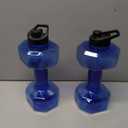 YOTAN Water Dumbbells Set, 2 PCS Water Weights for Pool Exercise, Pool Weights for Water Exercise Resistance, Aquatic Exercise Equipment for Aqua Therapy, Pool Fitness, Weight Loss