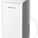 AIRPLUS 4,500 Sq.Ft 70 Pint Dehumidifier for Basements and Home-with Drain Hose,Efficient,Energy-with Dual Protection and 4 Smart Modes,24H Timer,Defrost,for Large room (70 Pints)