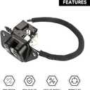 Rear Liftgate Door Lock Actuator Tailgate Latch Assembly - Compatible for Jeep Patriot 2007-2017 for Dodge Journey 2009-2018 for Dodge Grand Caravan 2008-2017 - Replace Part 4589243AB