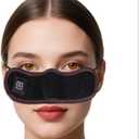 Red Light Therapy Nasal Mask, 16 LED Beads, 3 Heat Levels, USB Rechargeable, 2.5H Battery Life, Wireless Heating Nose Warmer for Sinus Relief, Rhinitis, Fall & Winter